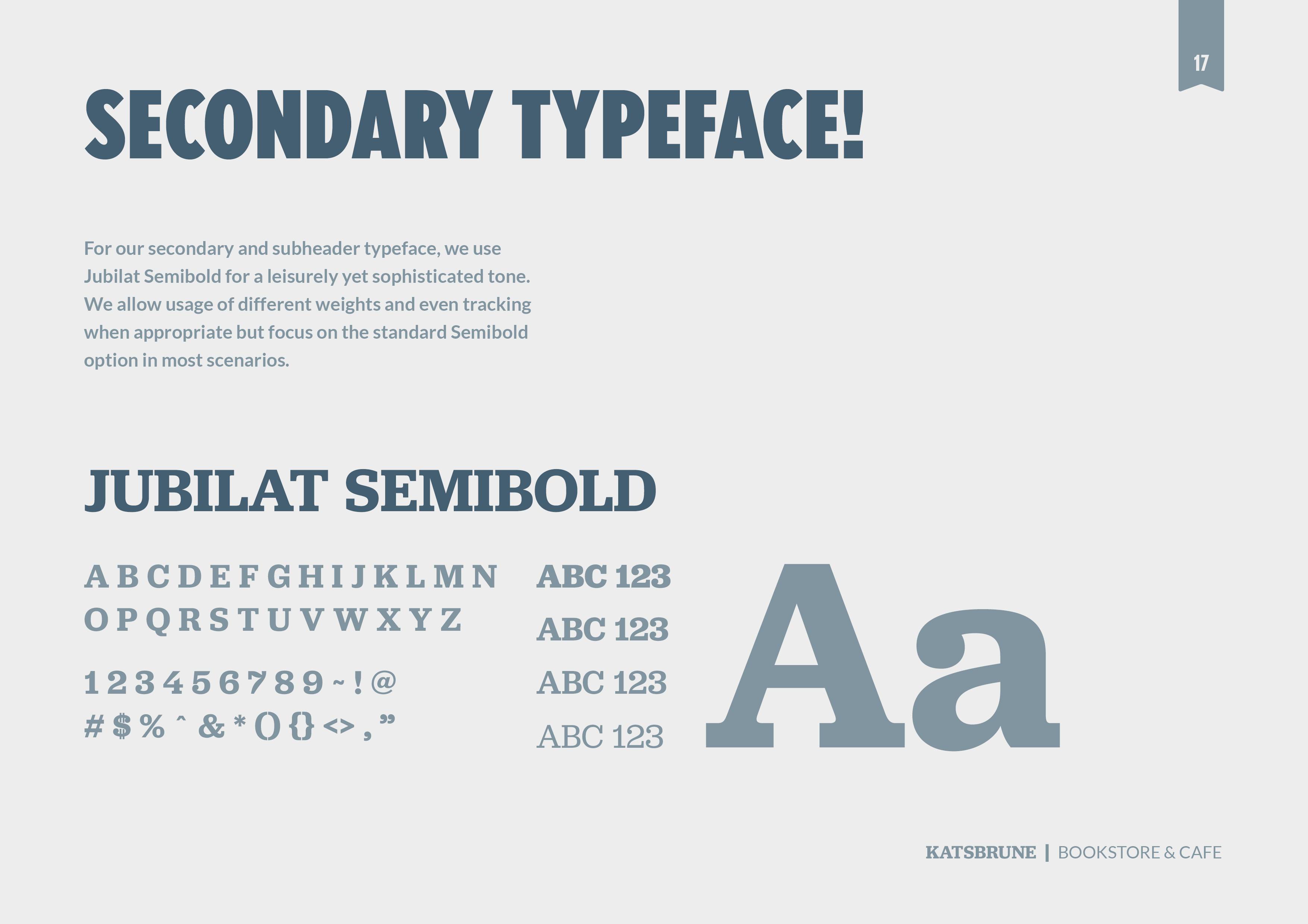 Katsbrune Brand Identity Page 1